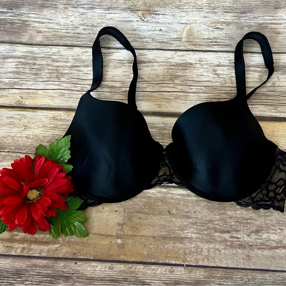 MAIDENFORM LACE DETAIL BRA-36C